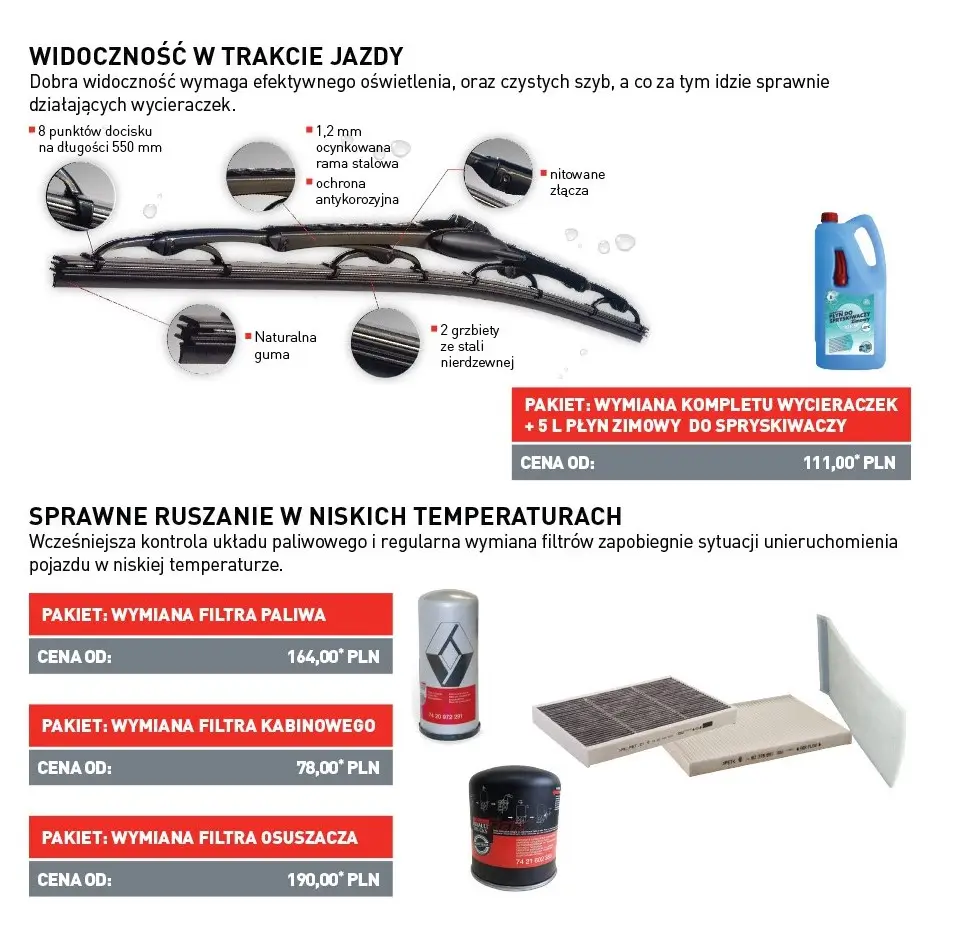 Przygotuj swój pojazd na zimę – Renault Trucks