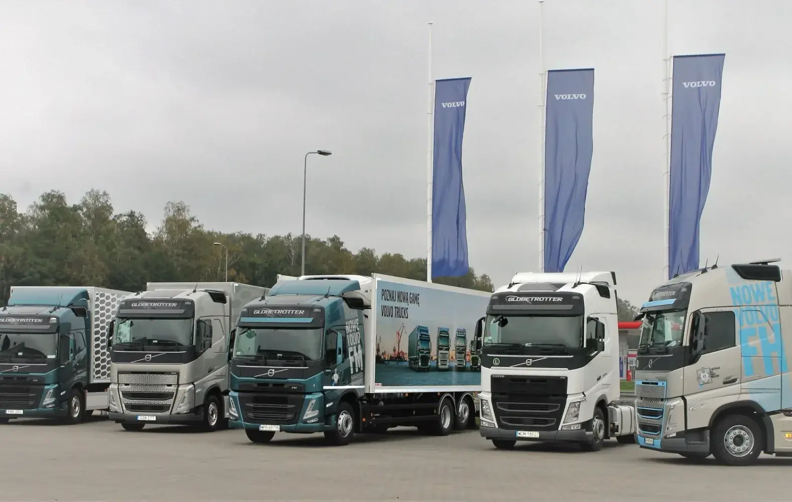 Prezentacja modeli Volvo Truck w Jeżewie Starym