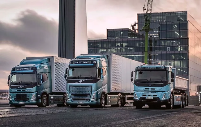 Poznaj naszą nową gamę pojazdów elektrycznych – Volvo FM, Volvo FMX i Volvo FH