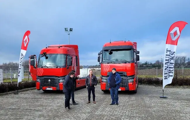 Prezentacja Renault T EVO w Jeżewie Starym