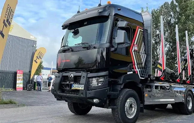 Renault Trucks K 520 samochód ciężarowy do transportu drewna