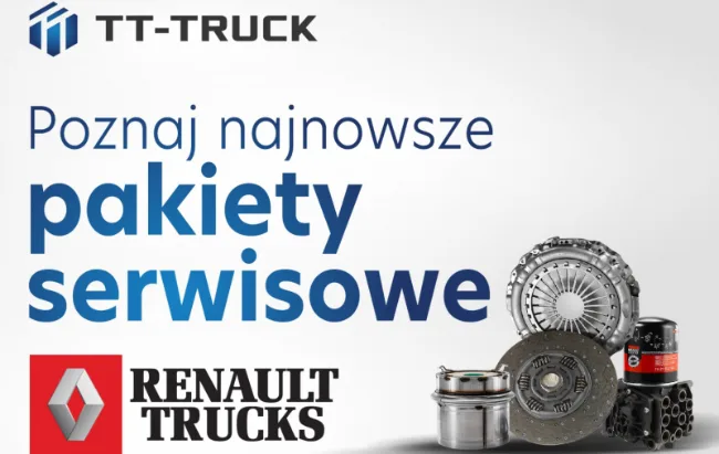 Poznaj najnowsze pakiety serwisowe RENAULT TRUCKS