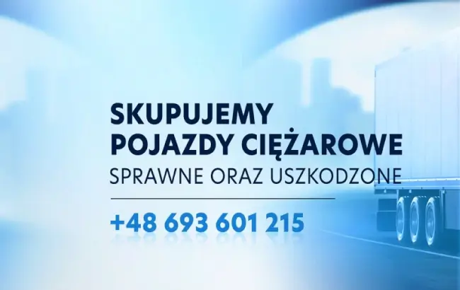 Odkupimy Twój pojazd - TT-Truck