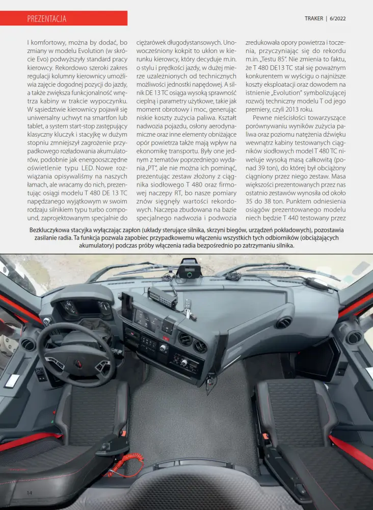 Renault T480 Turbo Compound w Polskim Trakerze str 2