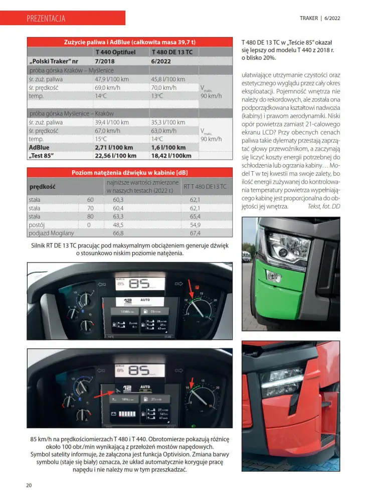 Renault T480 Turbo Compound w Polskim Trakerze str 8