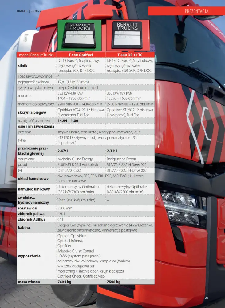 Renault T480 Turbo Compound w Polskim Trakerze str 9