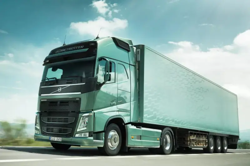 W teście Green Truck, Volvo FH Electric zużyło o 50% mniej energii niż Volvo FH z porównywalnym silnikiem wysokoprężnym.