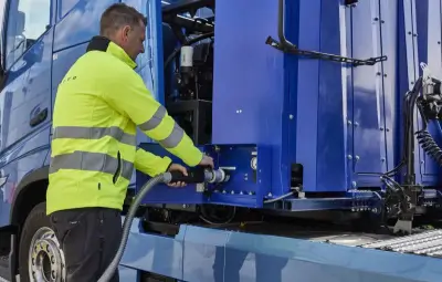 Volvo Trucks prezentuje nowy samochód ciężarowy o zerowej emisji spalin - wodor3