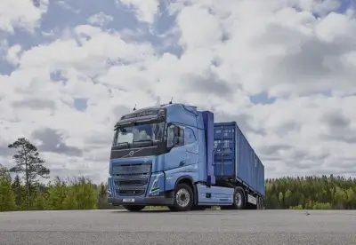 Volvo Trucks prezentuje nowy samochód ciężarowy o zerowej emisji spalin - wodor1