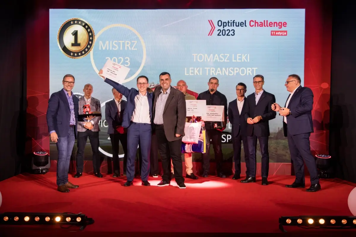 Finał 11. edycji Optifuel Challenge 2023 – zwycięzcy na podium