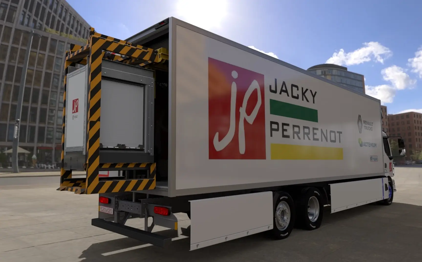 Jacky Perrenot x Renault Trucks pojazd dystrybucyjny 04