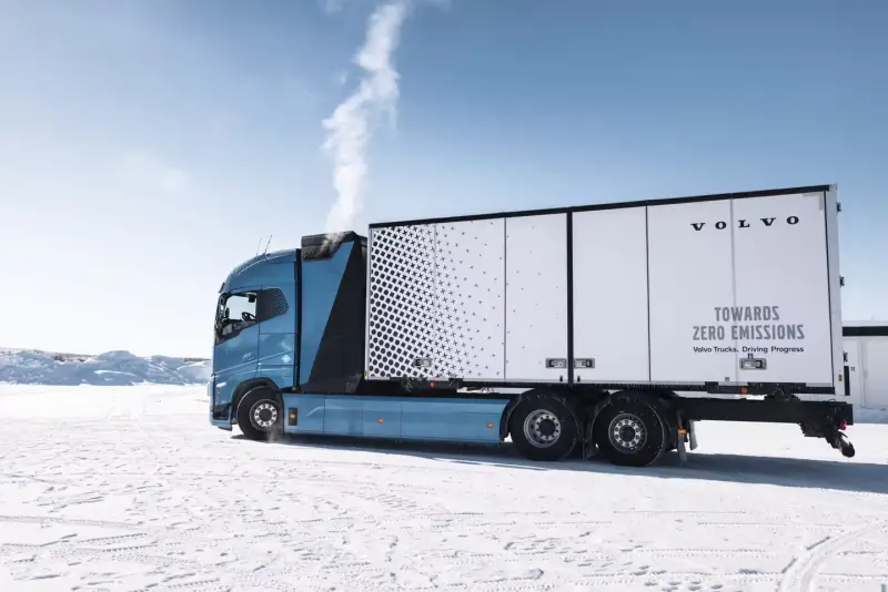 Volvo Trucks testuje pojazdy ciężarowe zasilane wodorem