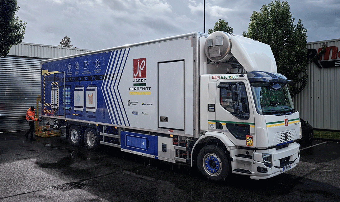 Renault Trucks D-Wide E-Tech Jacky Perrenot i Intermarche