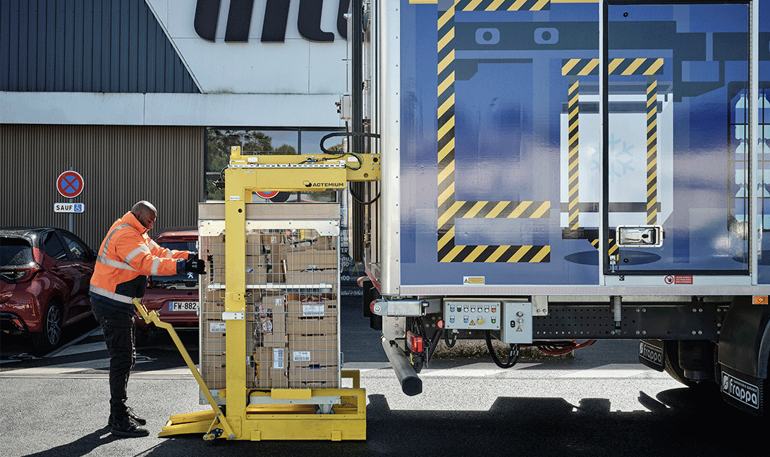 Renault Trucks D-Wide E-Tech Jacky Perrenot i Intermarche