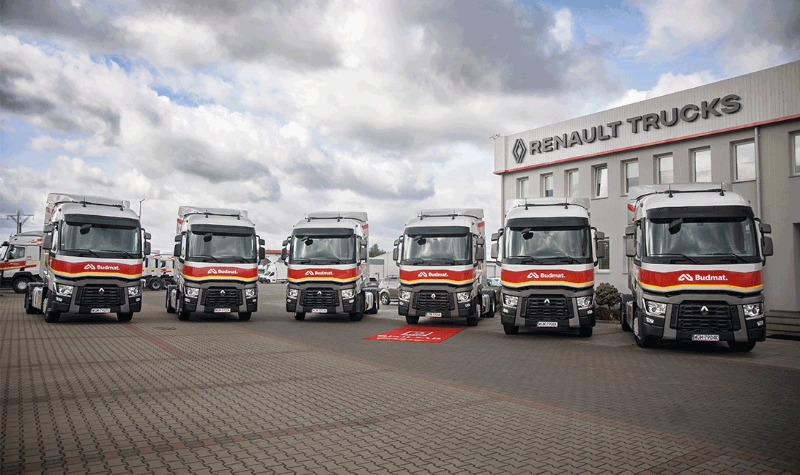 Budmat Transport flota Renault Trucks
