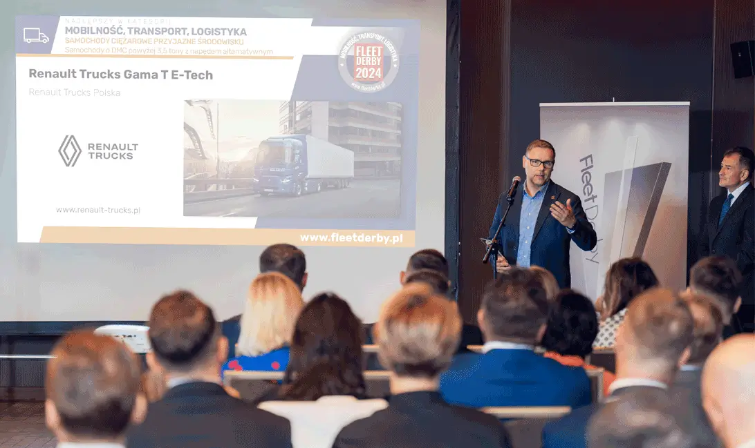 Renault Trucks Gama T E-Tech z nagrodą