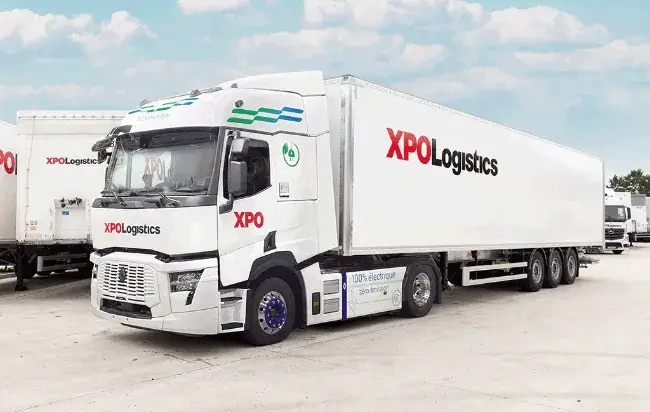 XPO Logistics inwestuje w ekologiczną przyszłość z 165 nowymi elektrycznymi ciężarówkami Renault Trucks