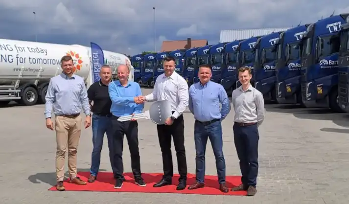 Innowacyjna Flota Volvo FH z LNG
