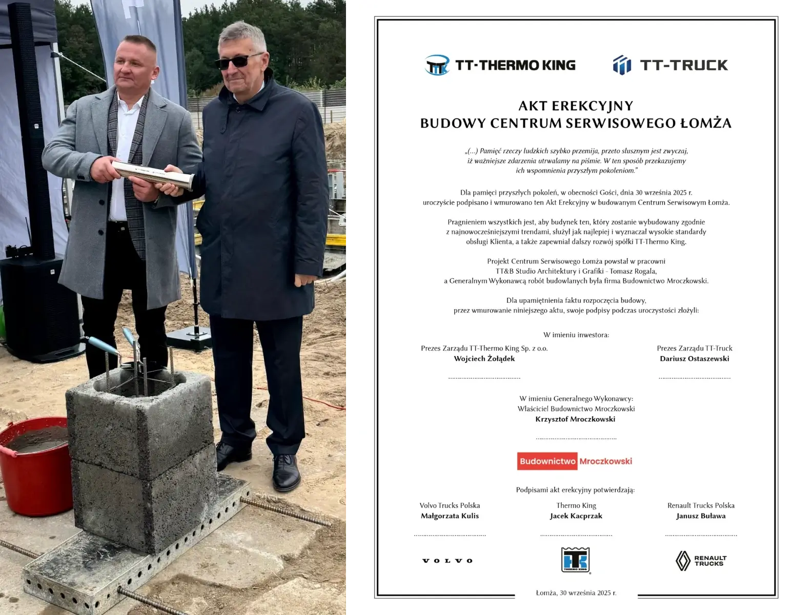 Dariusz Ostaszewski i Wojciech Żołądek