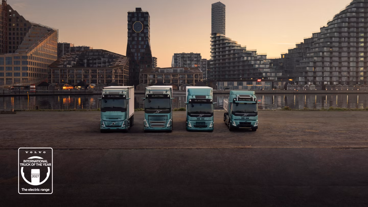 Gama elektryczna Volvo Trucks ze stałym tytułem International Truck of the Year 2027