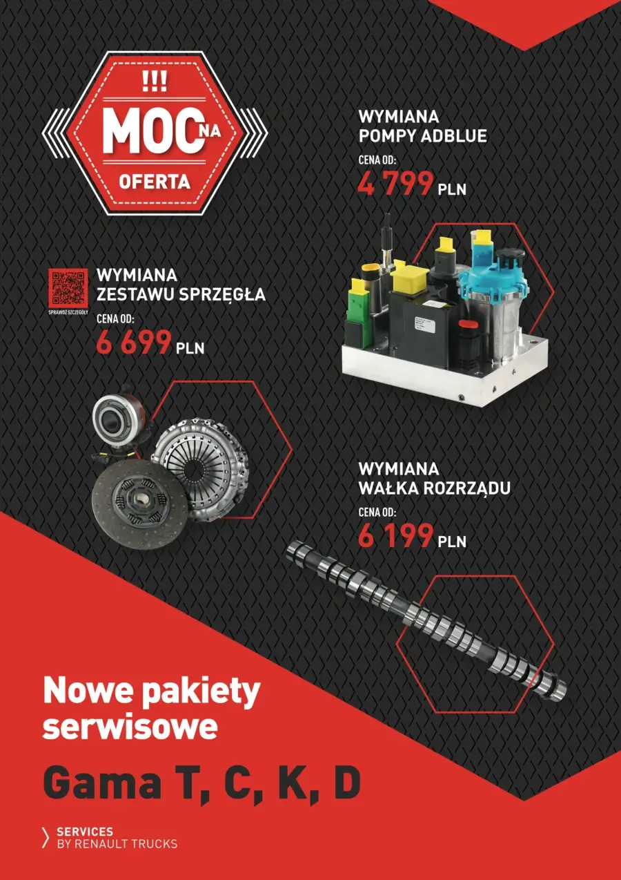 Pakiety serwisowe Renault Trucks