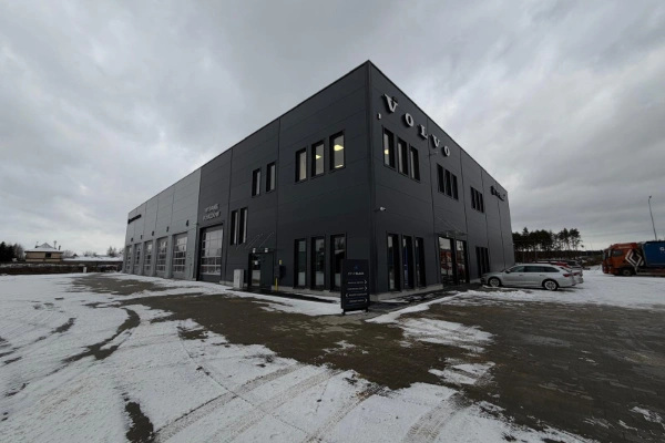 widok na siedzibę Firmy